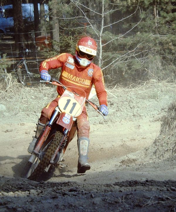 Ruskeasanta MM-500 1981 Tapani Pihka Pikkarainen ja Maico